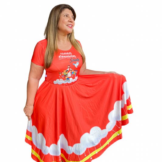 Vestido Amigo Espírito Santo