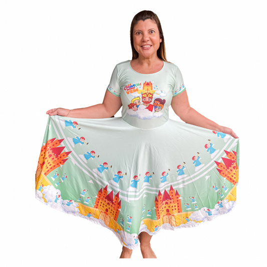 Vestido As Crianças dizem VEM