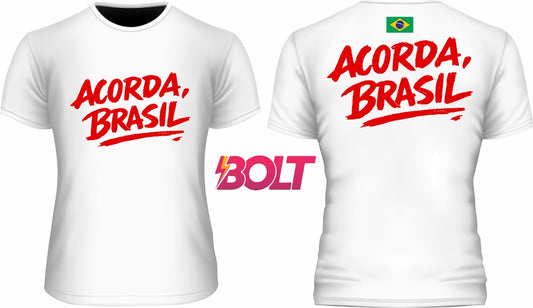 Camiseta ACORDA BRASIL