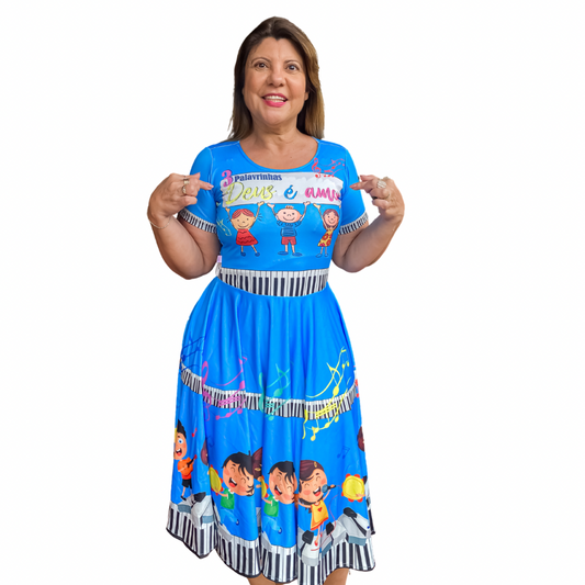 Vestido 3 Palavrinhas