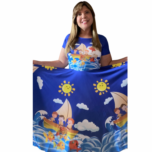 Vestido Uniforme - Navegando com Jesus