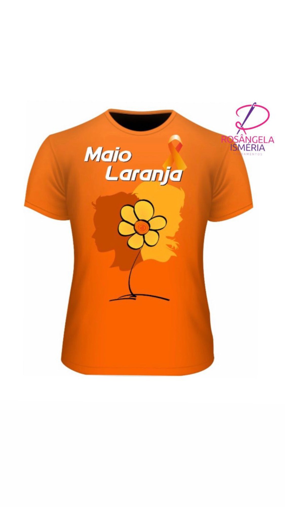 Camiseta unissex Maio Laranja