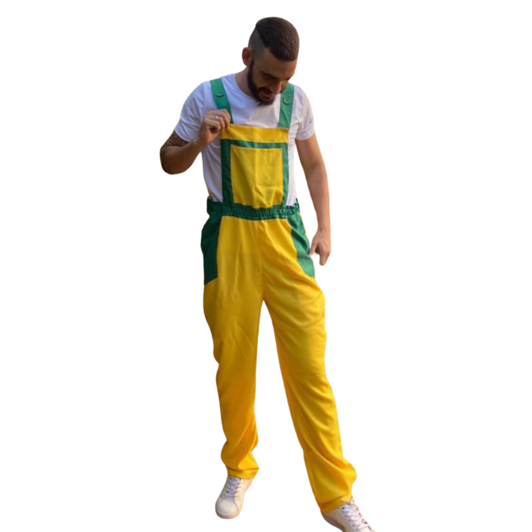 Macacão Recreador Unissex - Amarelo