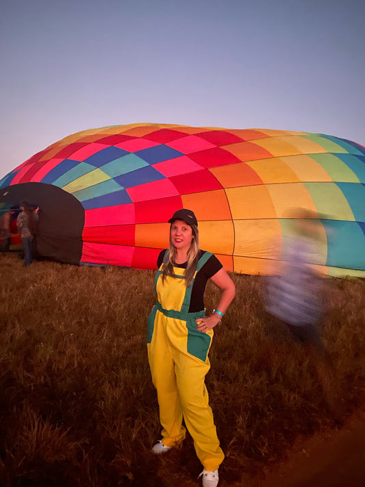 Macacão Recreador Unissex - Amarelo