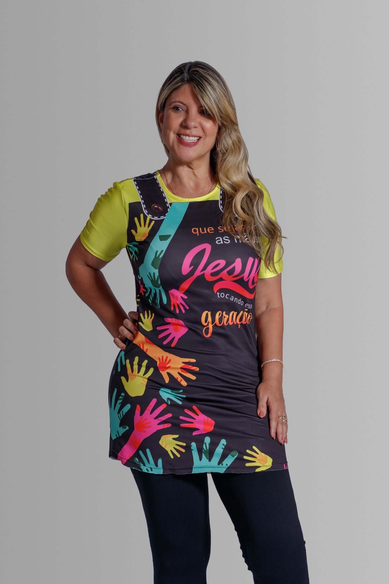 Bata Uniforme -Tocando Gerações - Preto