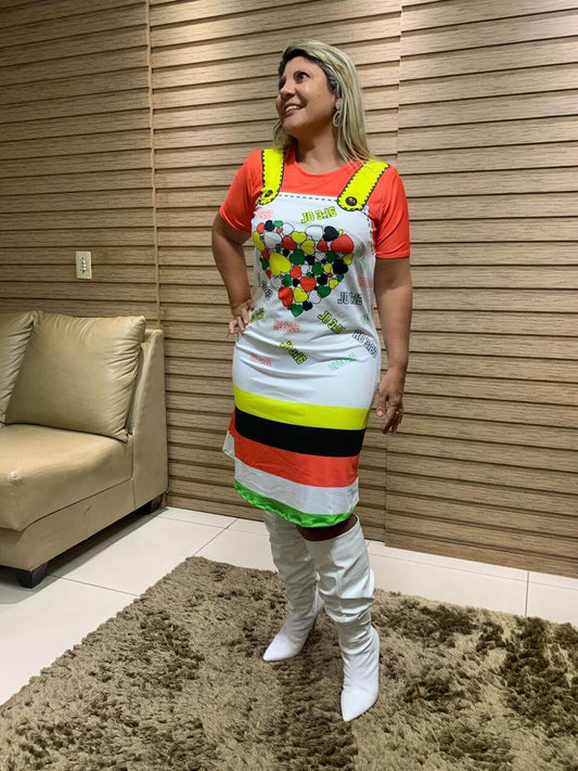 Bata Uniforme - Coração da Salvação - Colorido