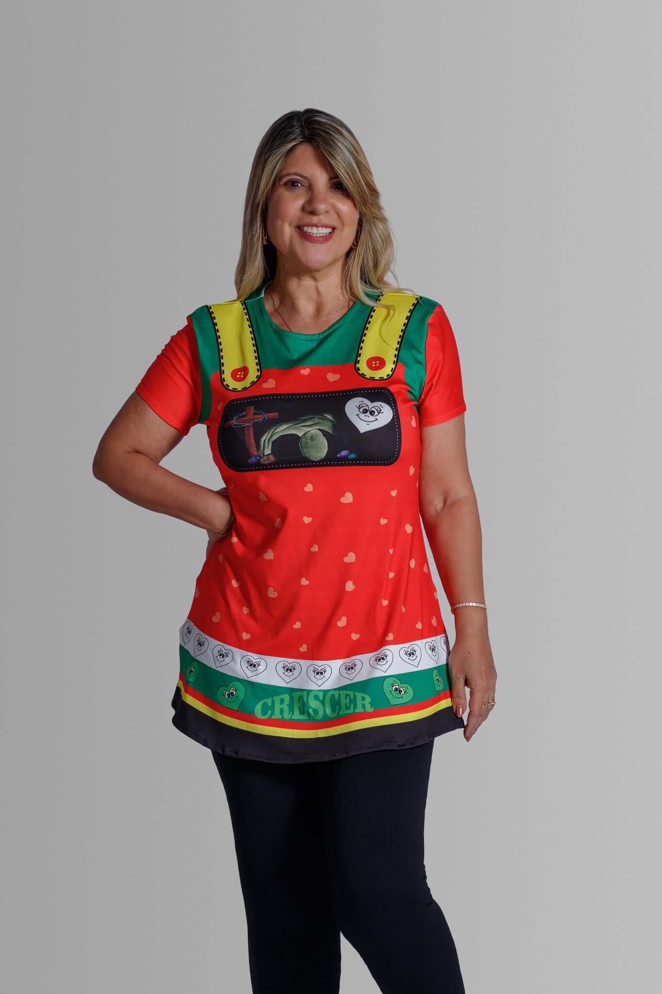 Bata Uniforme - Cores da Salvação - Vermelho