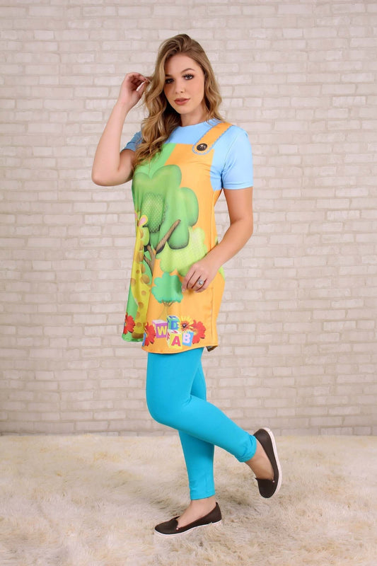 Bata Uniforme - Girafinha - Verde