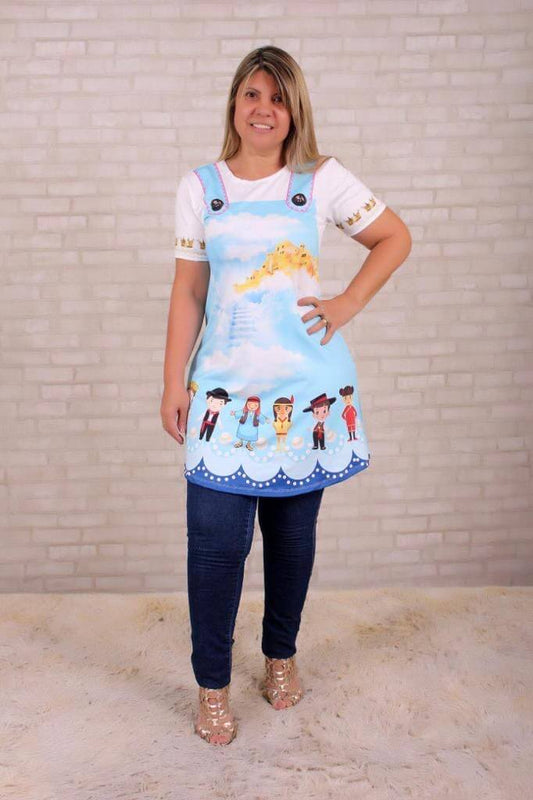 Bata Uniforme - Herdeiros das Promessas - Azul