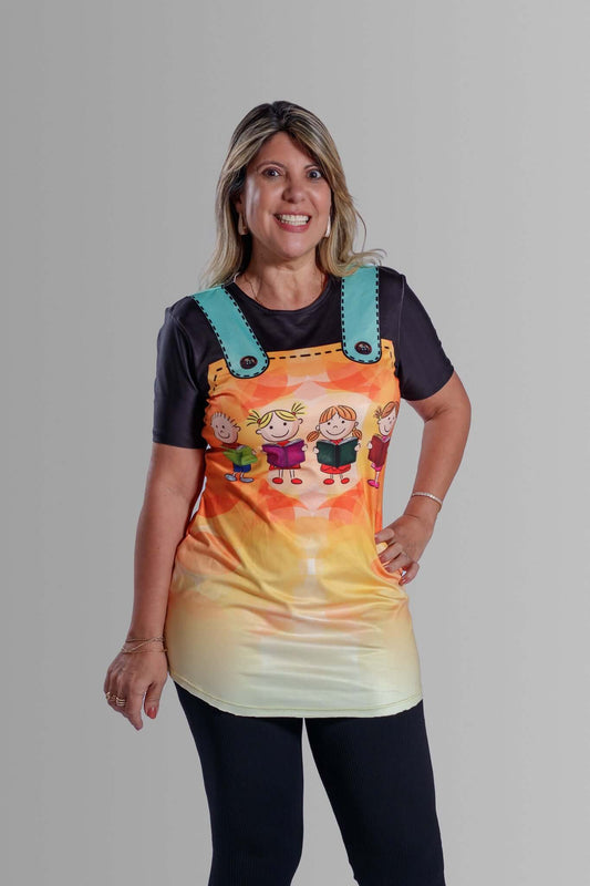 Bata Uniforme - Louvor - Laranja