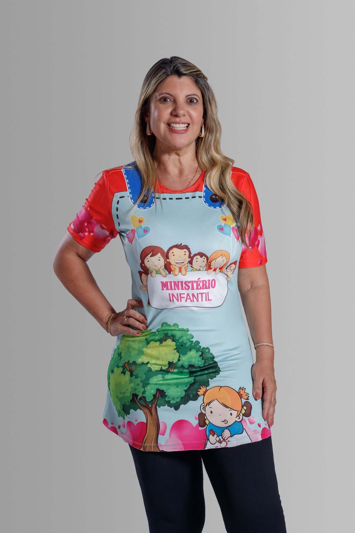 Bata Uniforme - Ministério Infantil - Azul