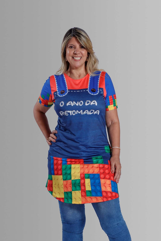 Bata Uniforme - O Ano da Retomada - Azul