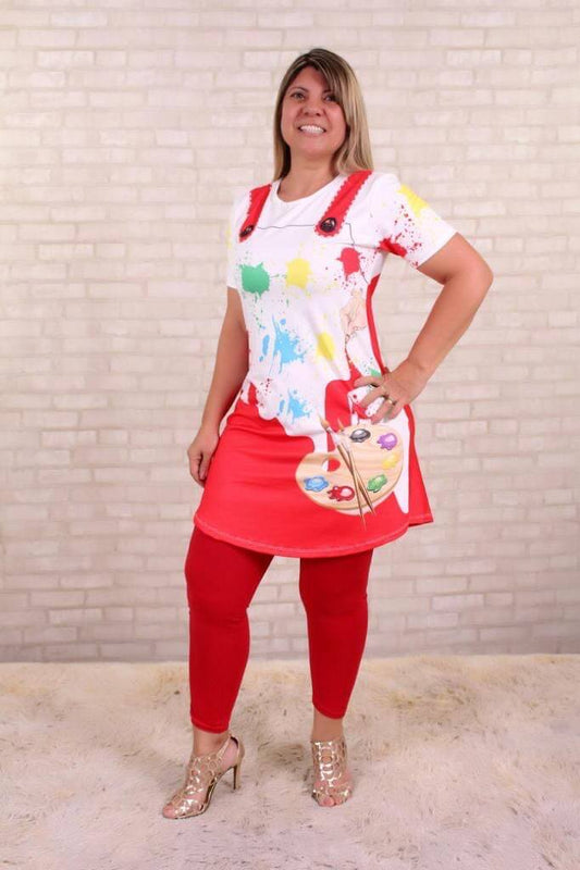 Bata Uniforme - O Maior Pintor do Mundo - Branco