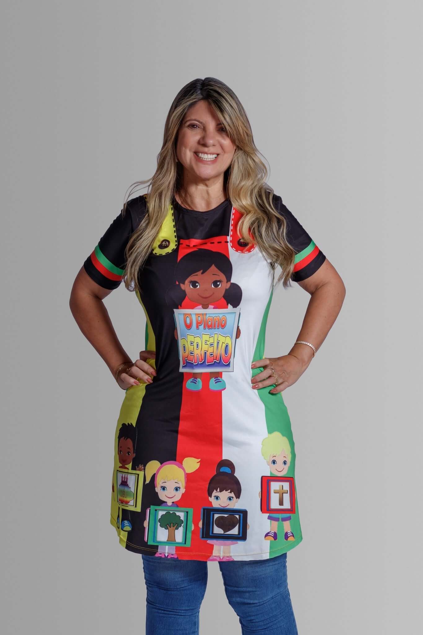 Bata Uniforme - O Plano Perfeito - Colorido