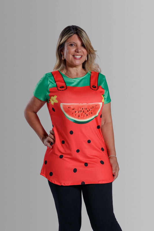 Bata Uniforme - O Segredo da Melancia - Vermelho