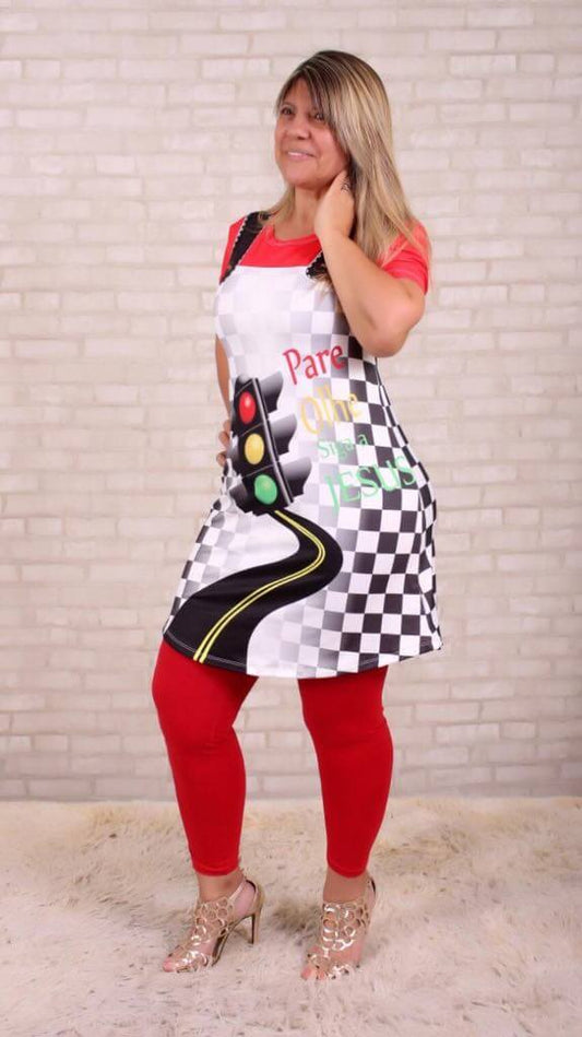 Bata Uniforme - Pare e Pense - Branco