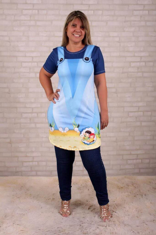 Bata Uniforme - Pescadora de Perola - Azul