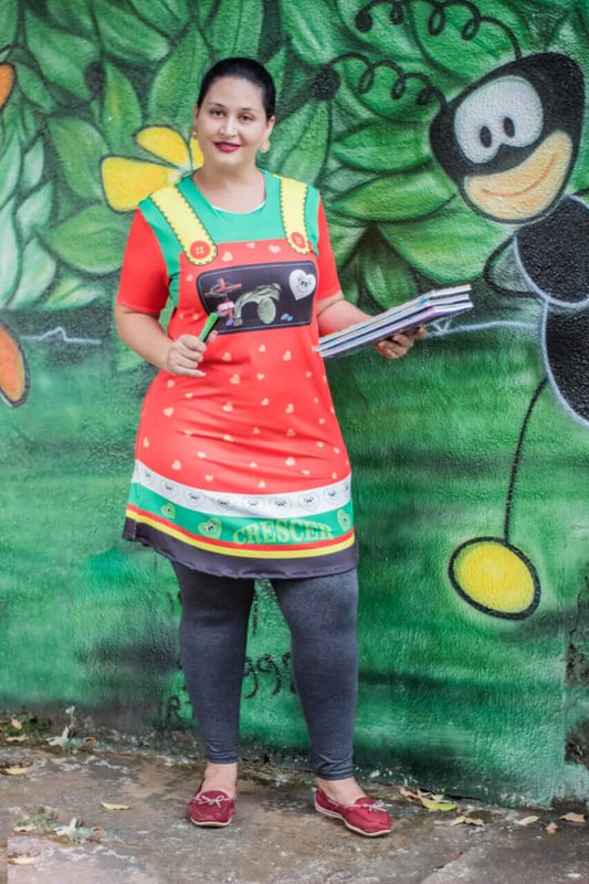 Bata Uniforme - Plano da Salvação - Colorido