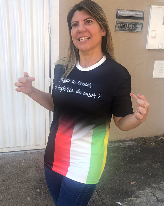 Camiseta unissex HISTÓRIA DA SALVAÇÃO