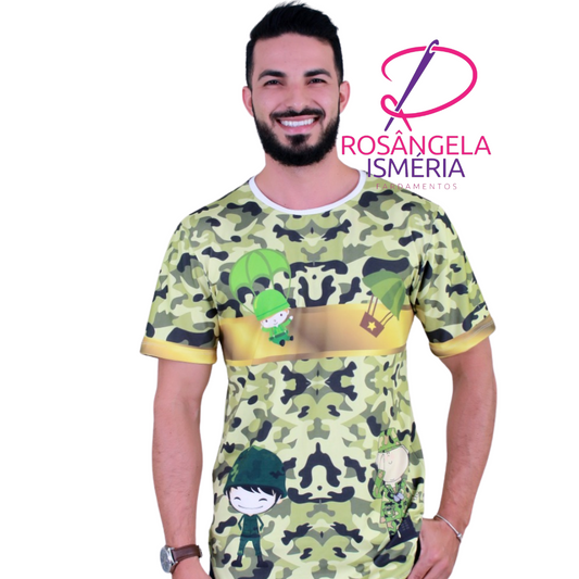 Camiseta unissex SOLDADINHO DE JESUS