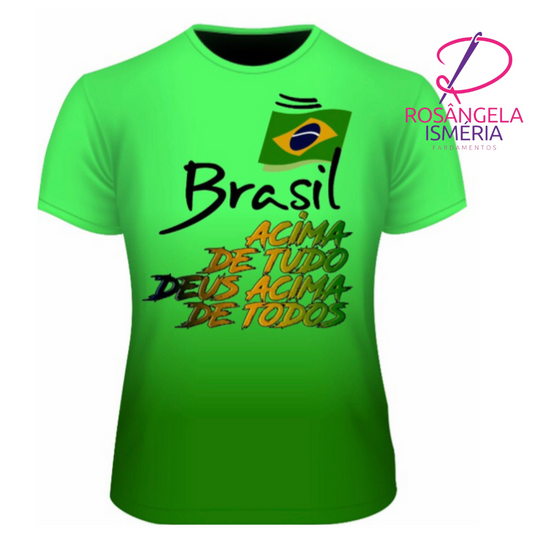 Camiseta unissex BRASIL