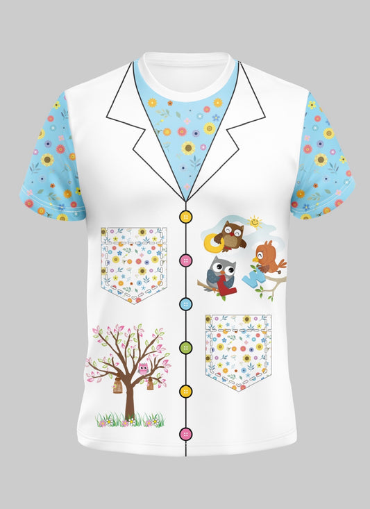 Camiseta estampa jalequinho com SEU NOME