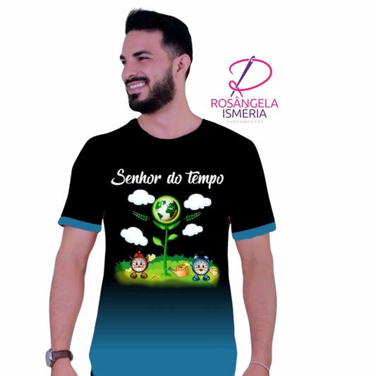 Camiseta unissex SENHOR DO TEMPO