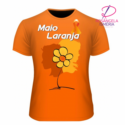 Camiseta unissex MAIO LARANJA