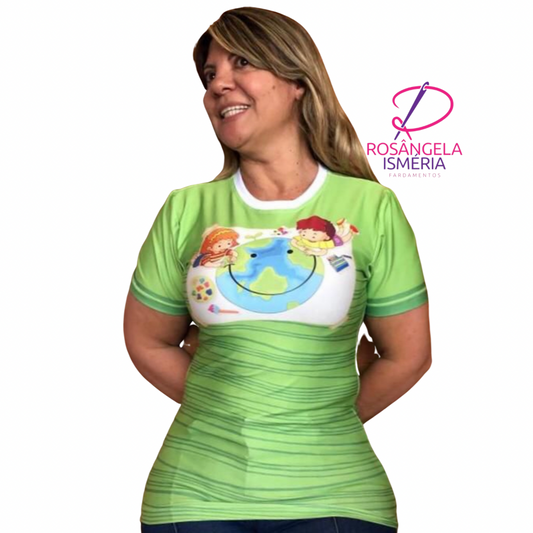 Camiseta unissex TEMPO DE SER CRIANÇA