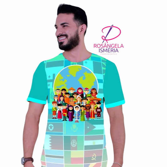 Camiseta unissex MISSÕES