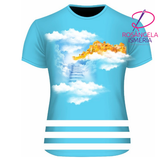 Camiseta unissex MEU ALVO É O CÉU