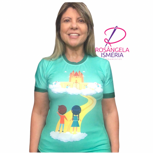 Camiseta unissex MEU ALVO É O CÉU