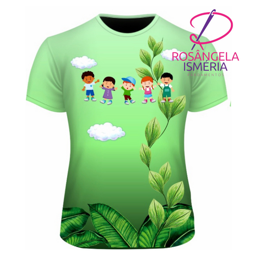 Camiseta unissex JARDIM DE DEUS