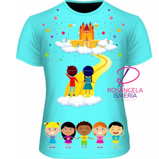 Camiseta unissex MEU ALVO É O CÉU