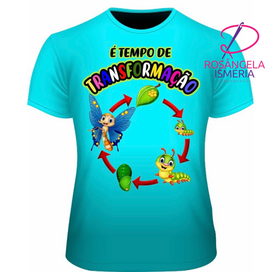 Camiseta unissex TRANSFORMAÇÃO