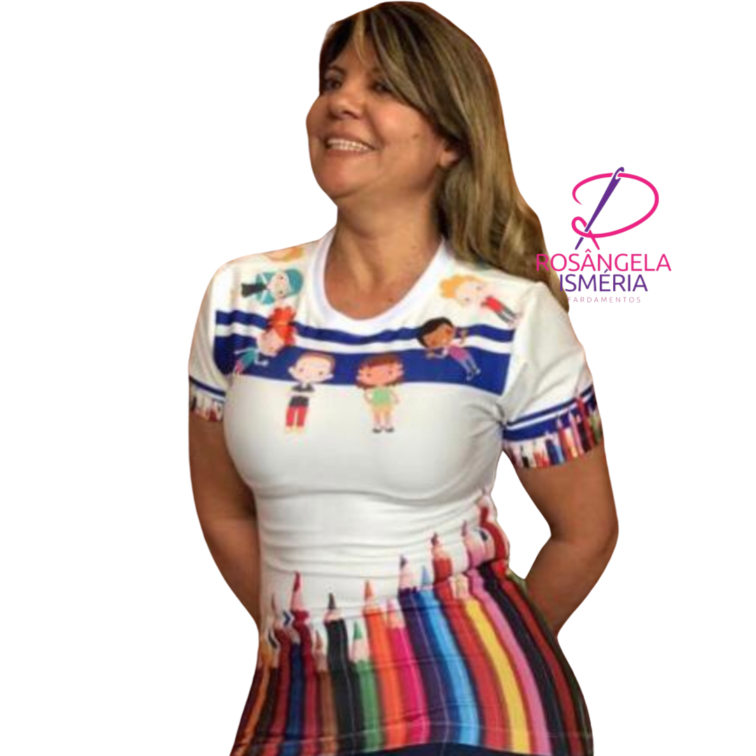 Camiseta unissex LÁPIS BRANCO