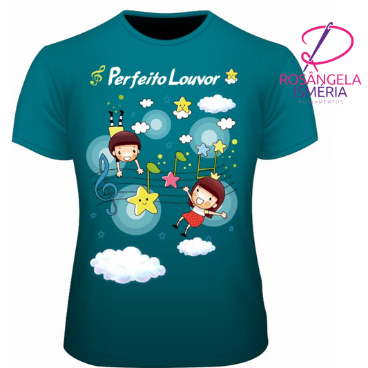 Camiseta unissex PERFEITO LOUVOR
