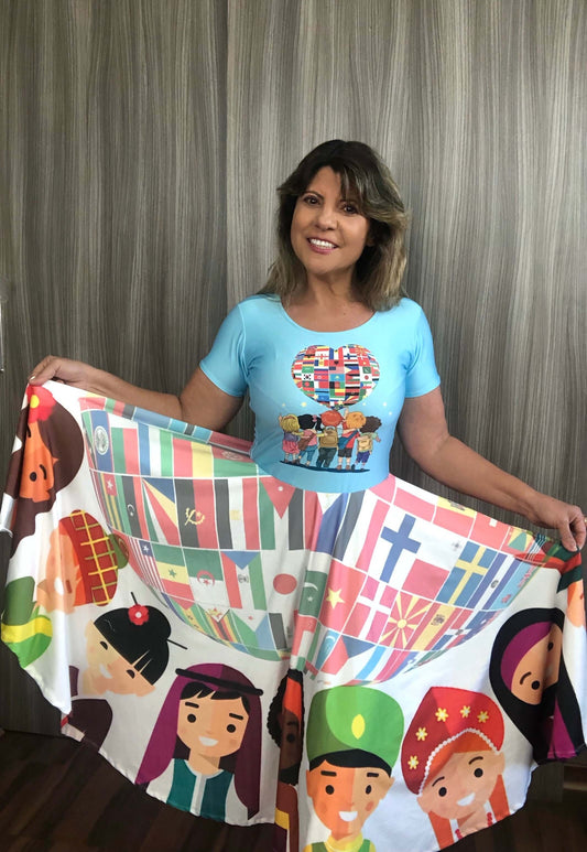 Vestido Uniforme - Pequeno Missionário - Azul