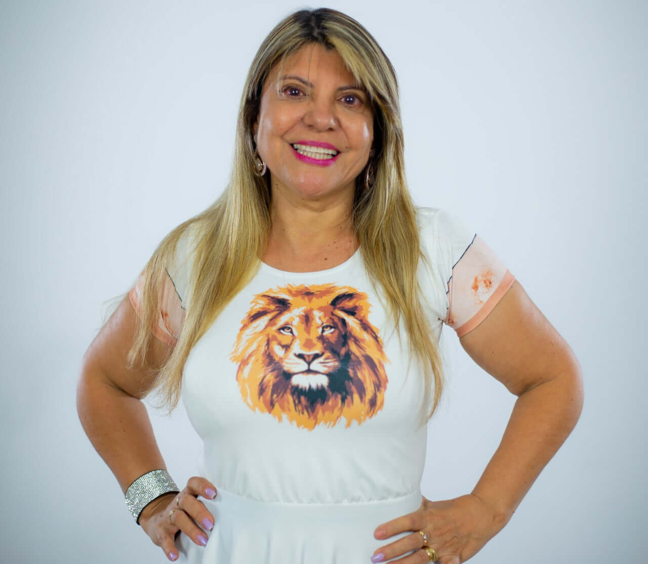 Vestido Uniforme - Vestido Leão - Branco