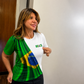 Camiseta Brasil branca