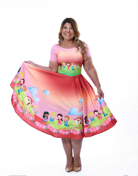 Vestido EDUCAÇÃO INFANTIL