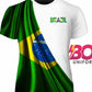 Camiseta Brasil branca