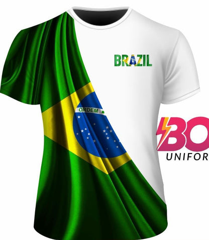 Camiseta Brasil branca — foto 2