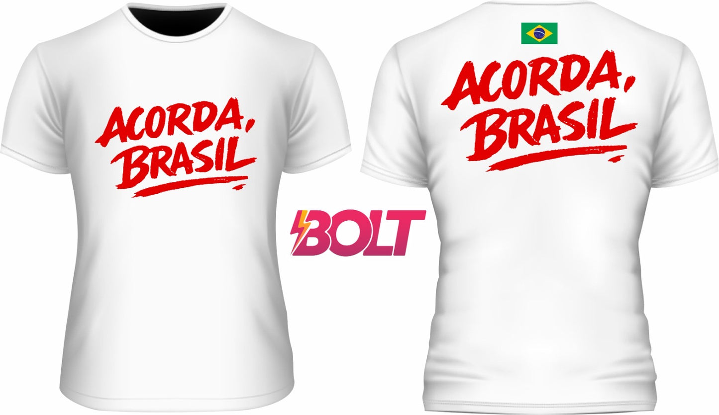Camiseta ACORDA BRASIL