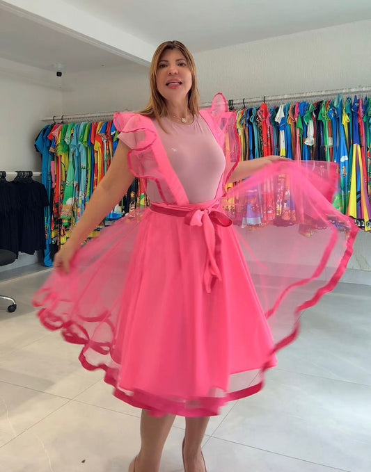 Salopete de tule