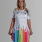 Bata Uniforme - Lápis - Colorido
