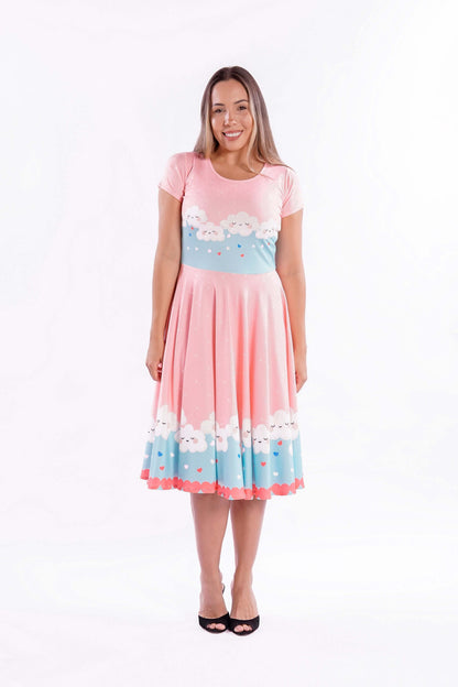 Vestido Uniforme - Chuva de Benção - Rosa — foto 2