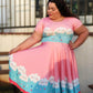 Vestido Uniforme - Chuva de Benção - Rosa