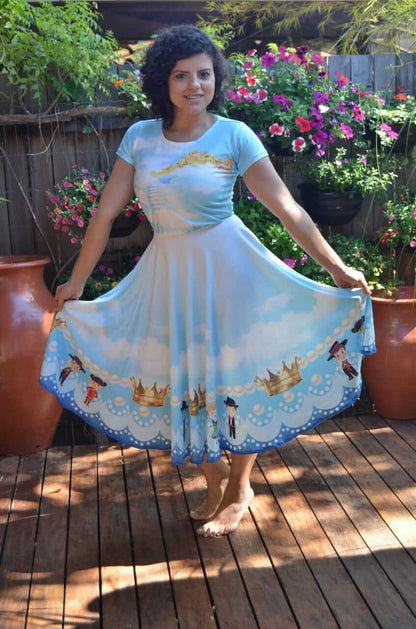 Vestido Uniforme - Herdeiros das Promessas - Azul — foto 5