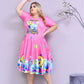 Vestido Uniforme - Luz do Mundo - Rosa